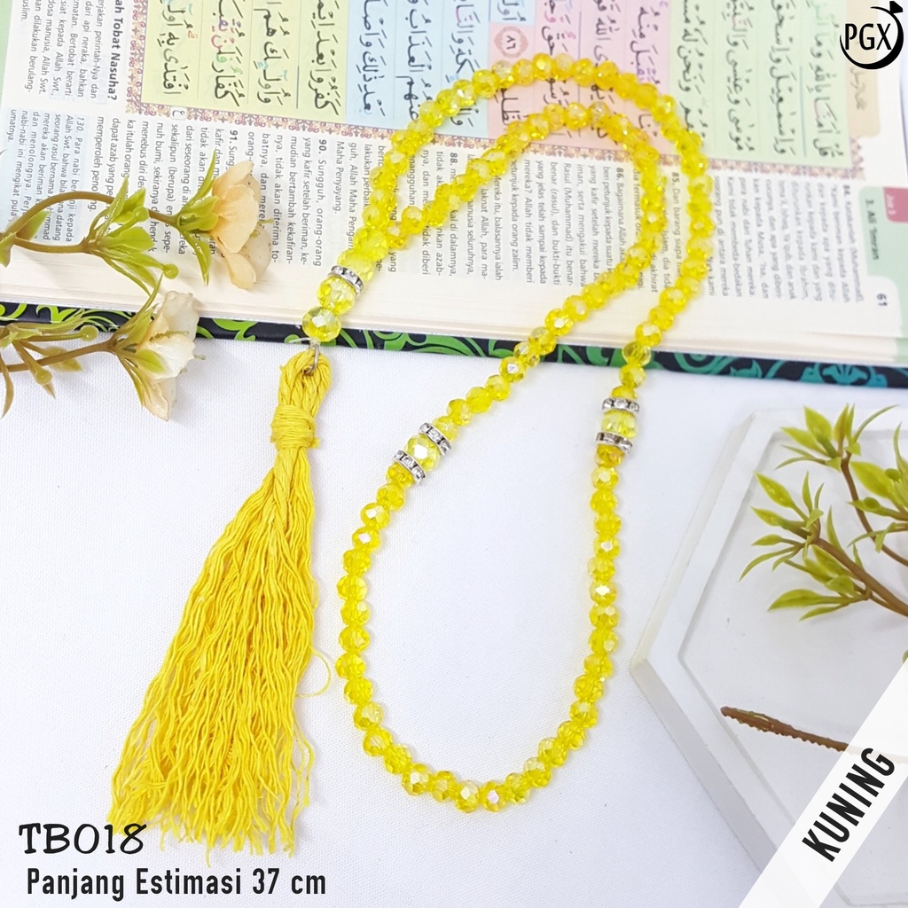 PGX Tasbih Mutiara / Kristal Mewah 99 Butir Fashion Muslim TB018