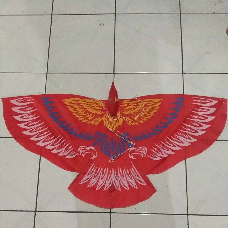 ( COD ) LAYANGAN HIAS TYPE BURUNG KAIN PARASIT LIPAT