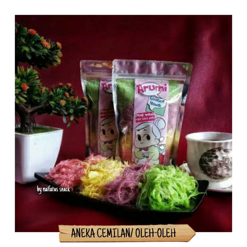 

Arum manis arumi |arum manis premium | rambut nenek 140gr