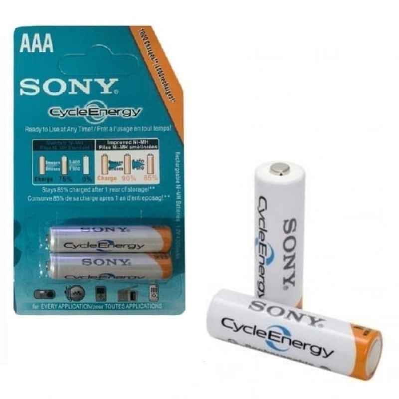 Isi 2 Baterai Cas SONY AAA - A3 4300 Mah