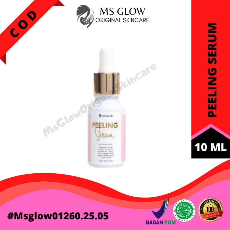 Ms Glow Peeling Peling Serum Eksfoliasi Wajah Ms Glow Original