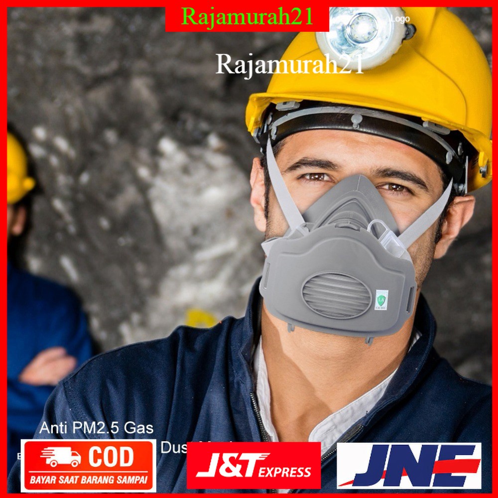 PROMO POWECOM Masker Polusi Anti Debu Dust PM2.5 - 8005