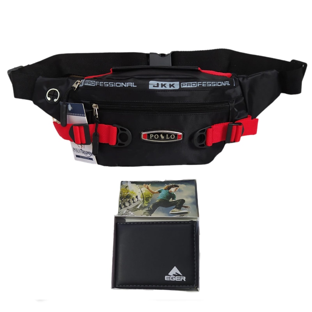 Waistbag Pria gaul Brother Born Premium