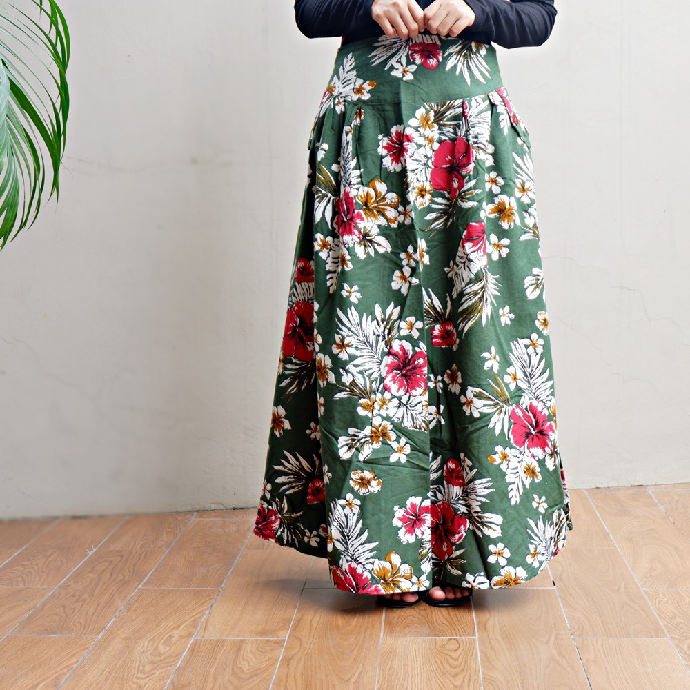 Rok Motif Terbaru / Rok Payung Motif / Rok Maxi / RMo