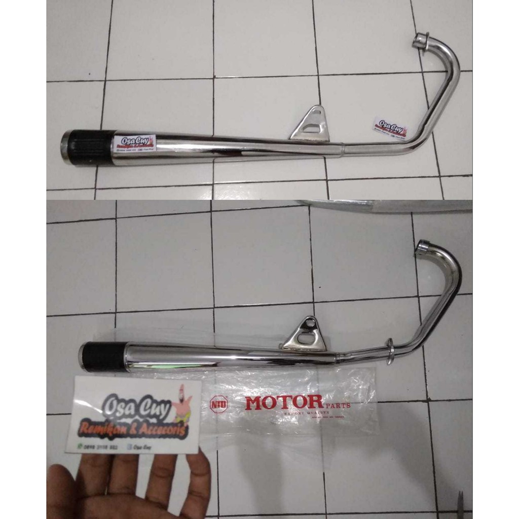Knalpot glpro gl max cb NTD knalpot kleper pedes