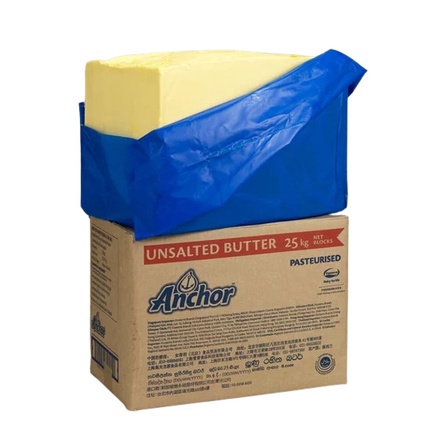 

ANCHOR BULK BUTTER UNSALTED 25 KILO GRAM