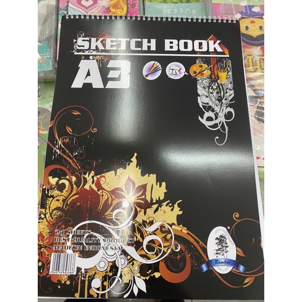 

Sketch book spiral bamboo A3