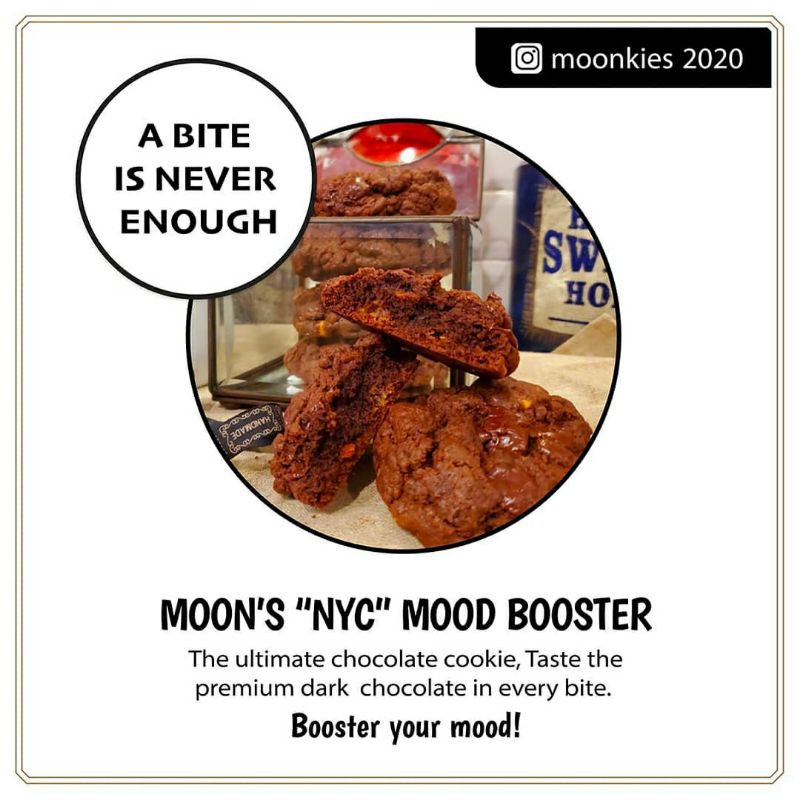 

Dark Chocolate Cookies - Moon's NYC Mood Booster