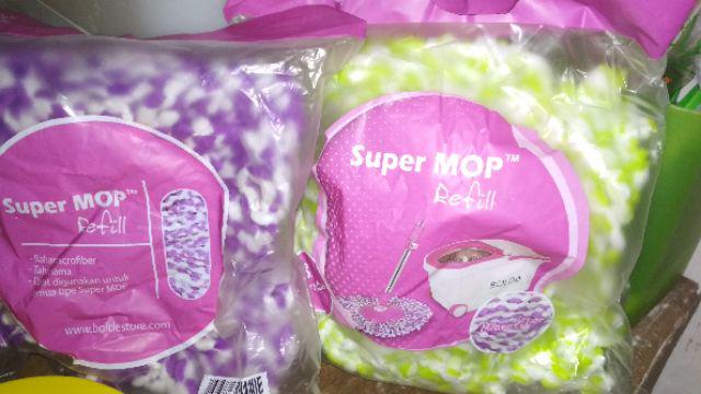 Supermop Bolde Refill Corak Microfiber