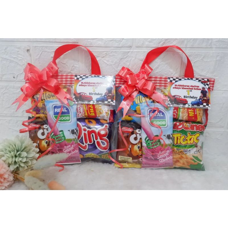 

Snack ulang tahun anak murah/souvenir ultah anak murah