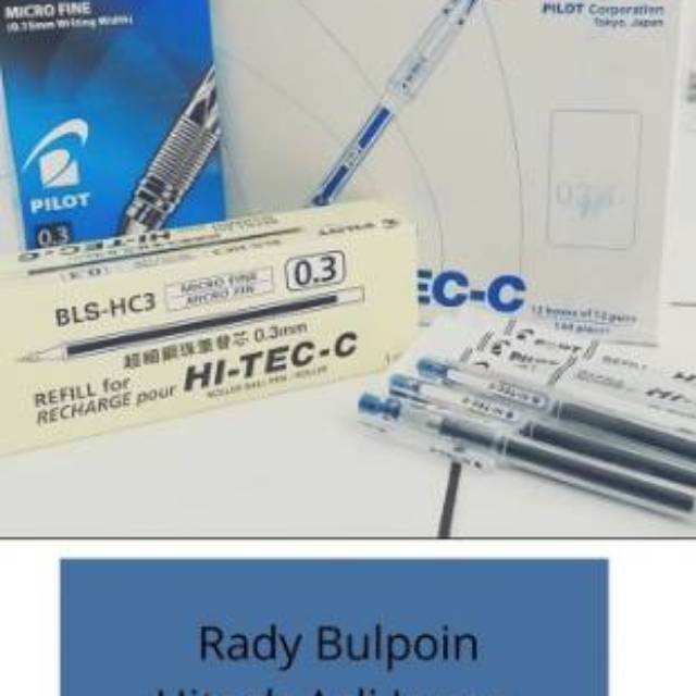 

Bulpoin HITECH 0.3 | Asli Original | Kualitas Terbaik