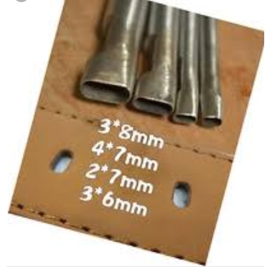 Plong Oval 4mm x 7mm - Punch Hole Leather Oval