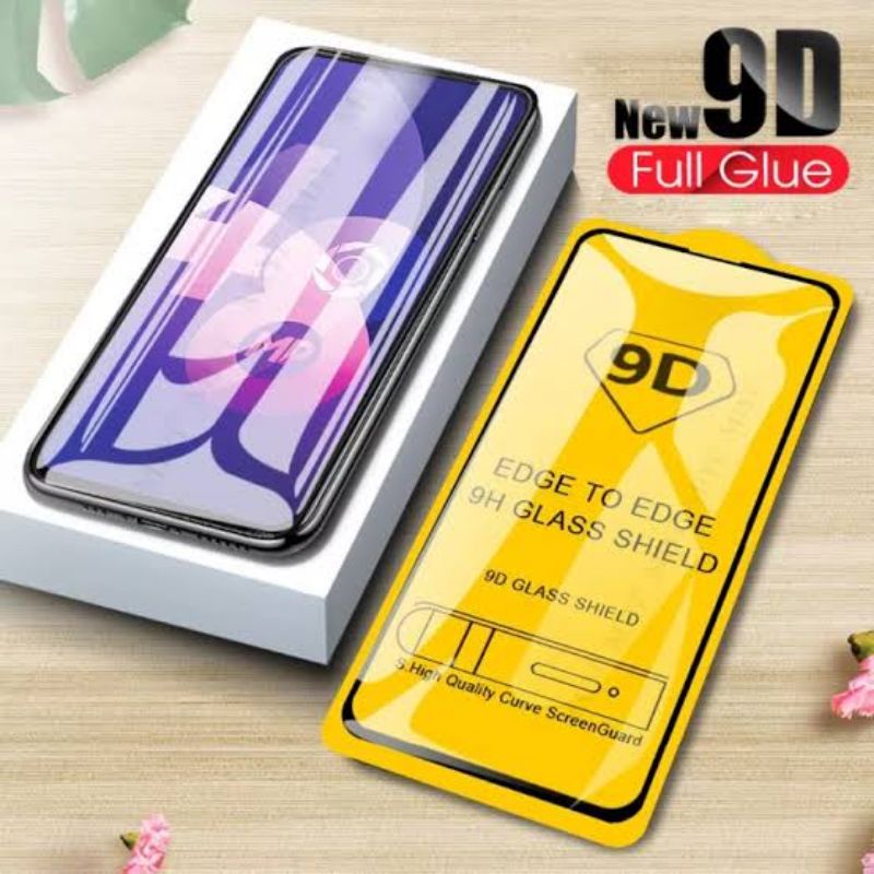 Tempered Glass Full Cover Redmi 10/ 10A/ 10C/ Note 10/10s/10 Pro/Mi 10t/Mi 11t/ NOTE 11 PRO Full Glue