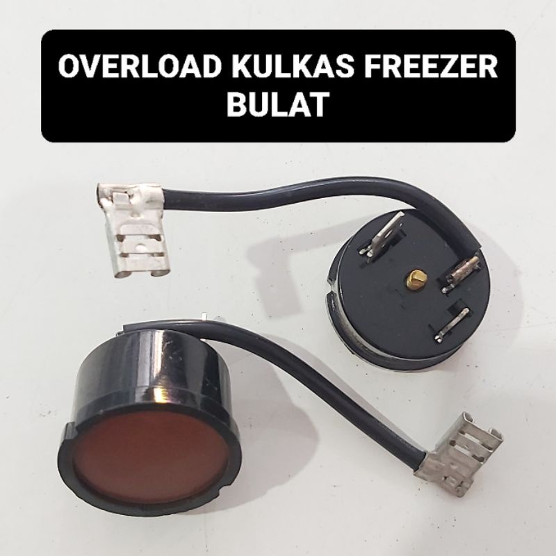 Overload Bulat Kulkas Freezer