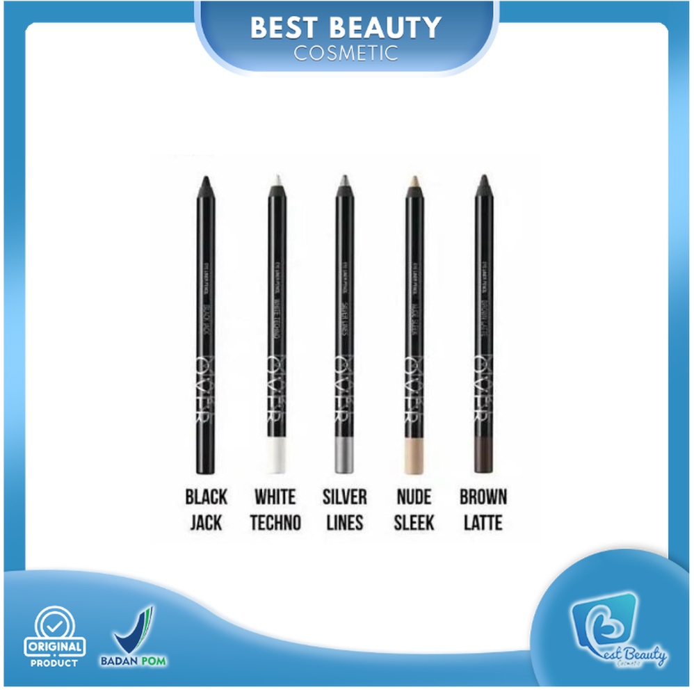 ★ BB ★ MAKE OVER Waterproof Eye Liner Pencil- Makeover Eyeliner Pensil