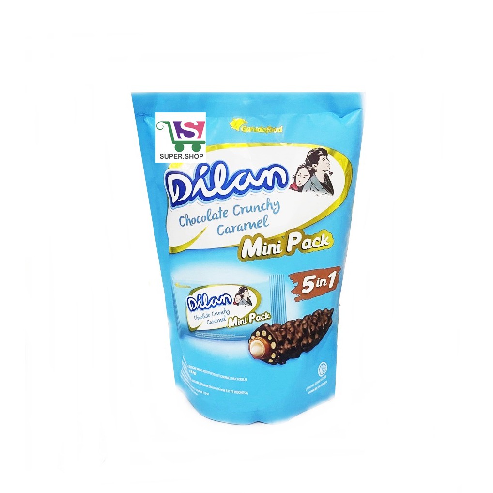 Dilan MINI PACK Chocolate Crunchy Caramel Cokelat (isi 10 pcs)