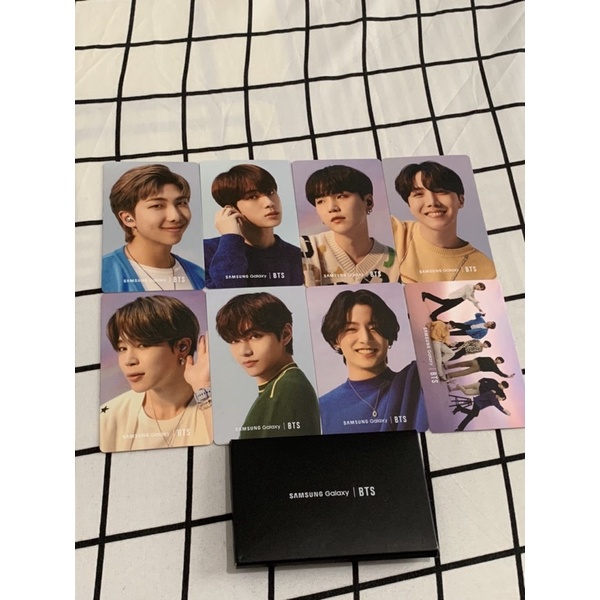 BTS PHOTOCARD SAMSUNG OFFICIAL