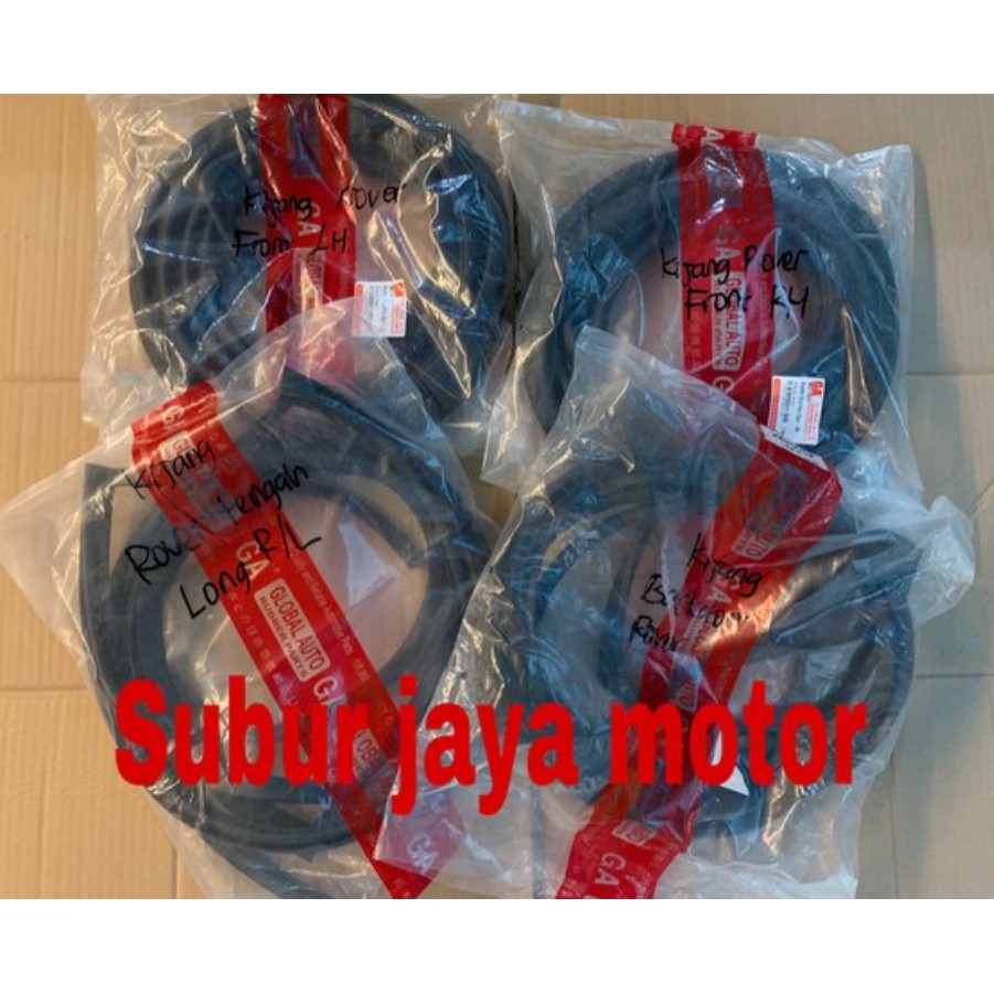 Karet Pintu Mobil -  Kijang Rover LONG - Full set 5 pintu