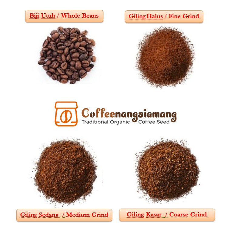 

PROMO Kopi Fine Robusta Lampung Gram, murah, enak, harum (Red Cherry 100%) - (Biji/Bubuk)