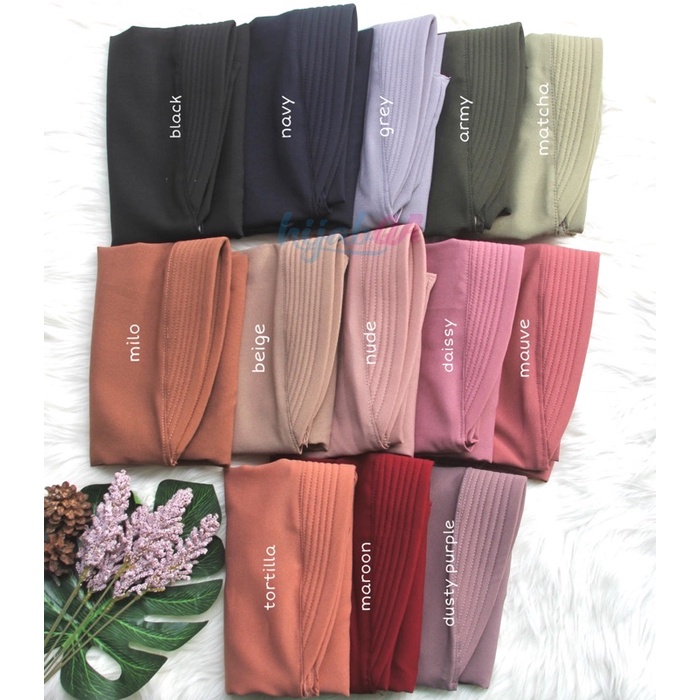 HIJABQA - Aisyah Khimar Instant Jumbo Simple Pet