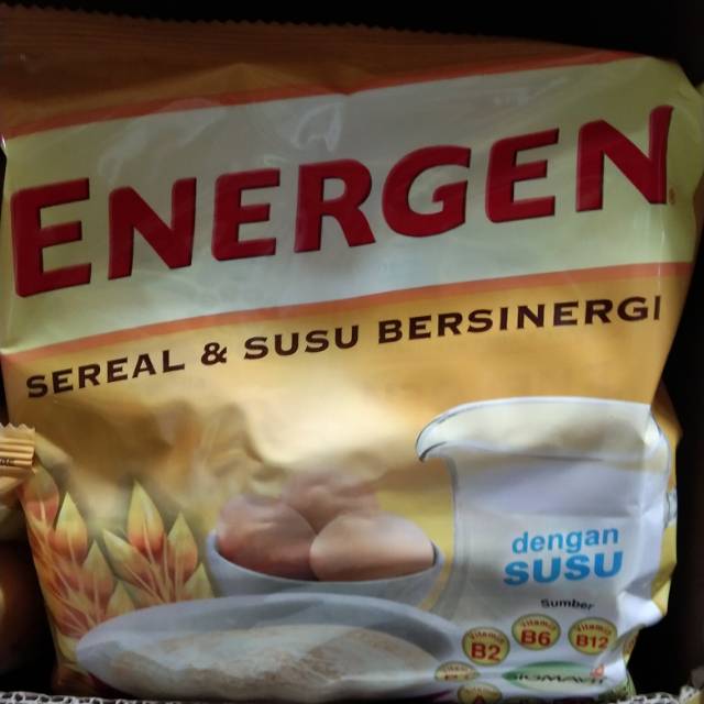 

Energen cereal all variant