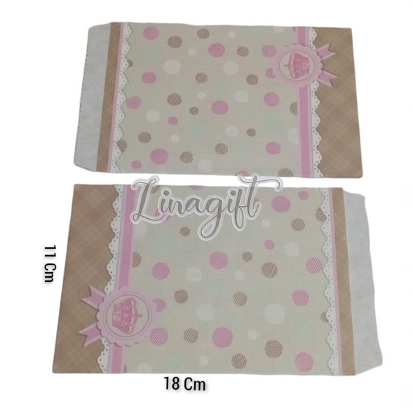 ( Set 6 Pc ) PAPERBAG SET KECIL - PAPER BAG KANTONG KERTAS FREE STICKER VINTAGE CLASSIC SOUVENIR KADO