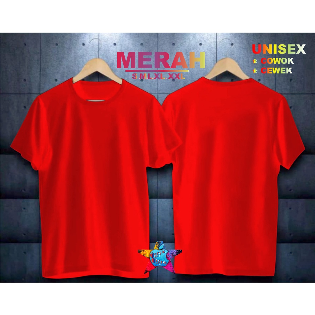 BAYAR DITEMPAT- KAOS POLOS  kaos pria kaos terlaris kaos distro murah