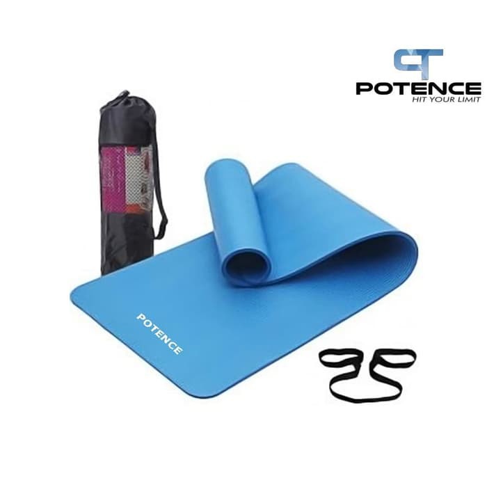 Matras POTENCE NBR 10mm / Matras Yoga Tebal / Yoga Mat 10mm