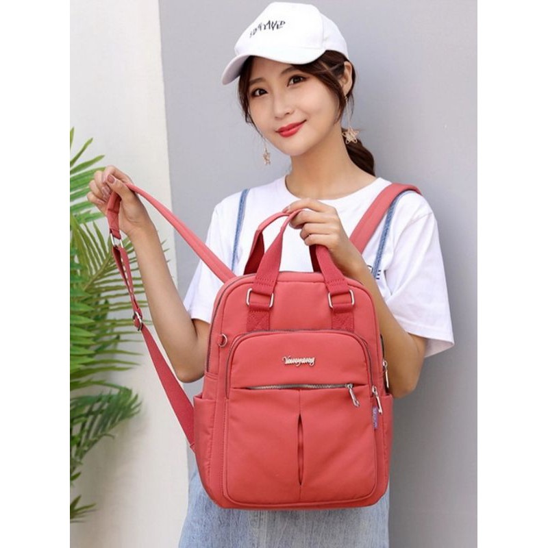 SKY- Baru Casual Ransel Wanita Backpack Stylish Fashion Wanita Terlaris Tas Ransel Model Korea