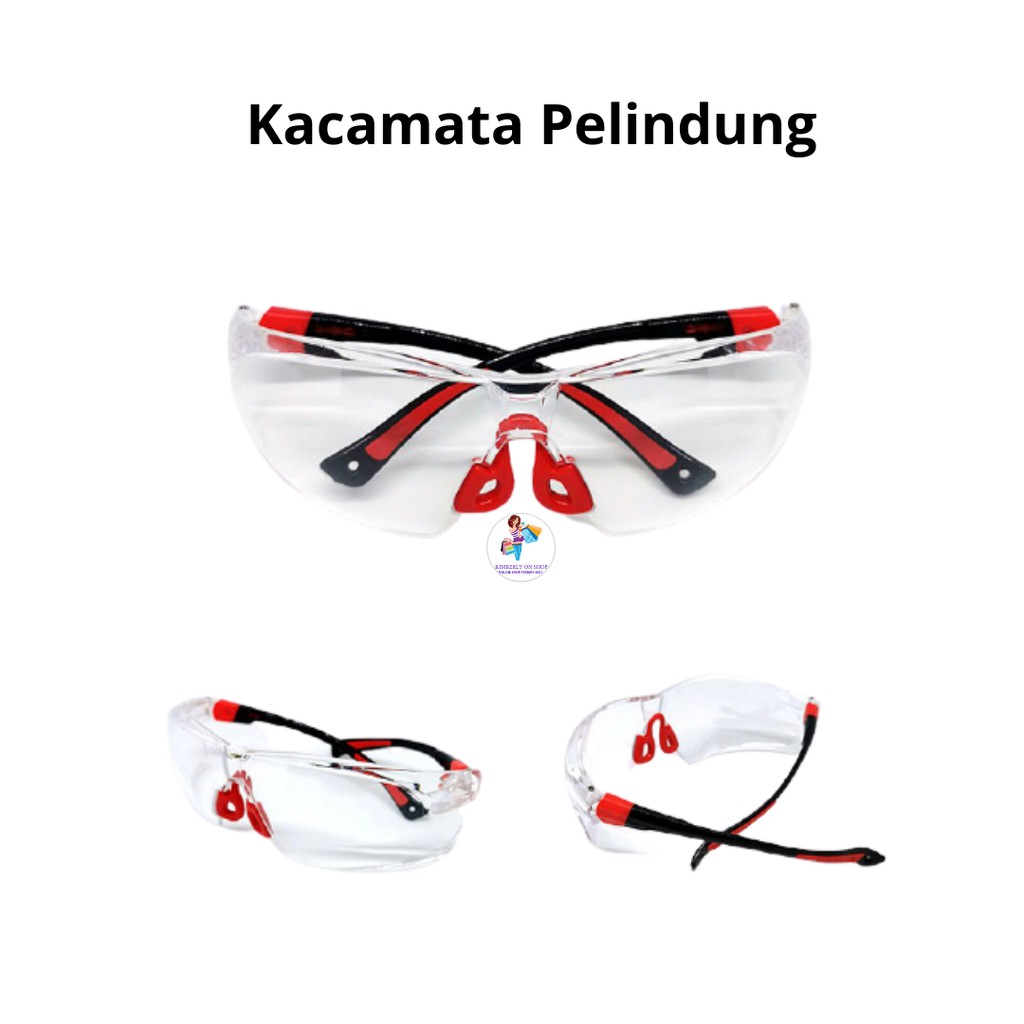 ENZO Kacamata / Safety Glasses ( Clear )