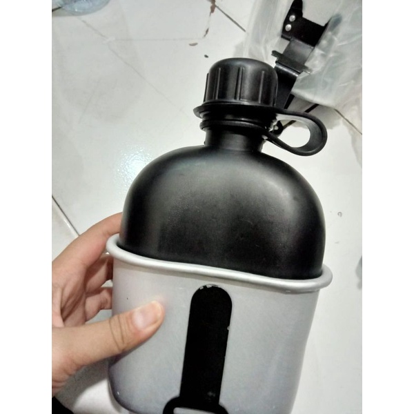 Botol Peples Standar TNI - Hitam