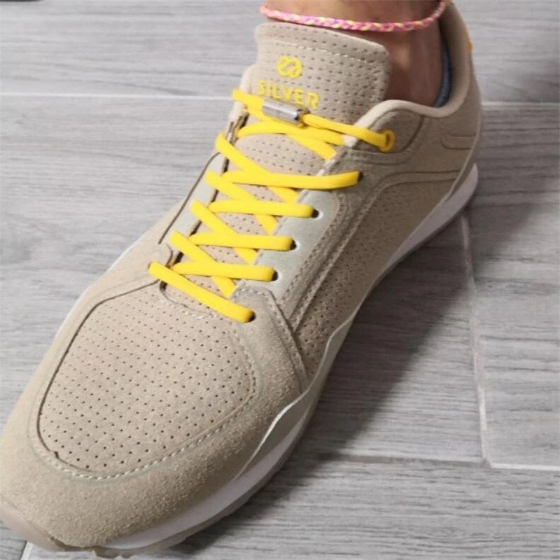 Tali Sepatu Elastis Lembut Ulir Soft Shoelace Elastic