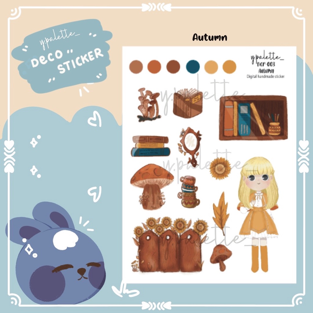 

y.palette_ - Sticker Dekorasi Back to School | Sticker Autumn | Sticker Planner | Sticker Dekorasi