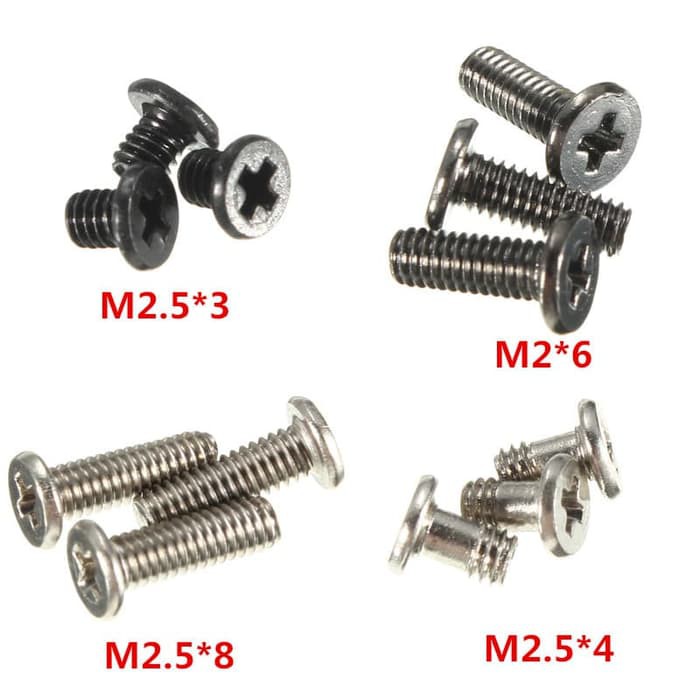 Baut Laptop ASUS ACER DELL HP LENOVO TOSHIBA Notebook Screw M2 M2.5 M3