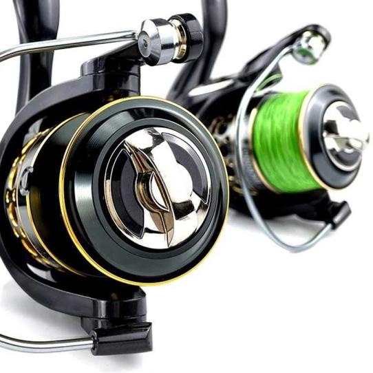 ☇ Rel Pancing Kuat Berkualitas BK2000 TaffSport Reel Fishing Metal Spool - BK2000 ☛