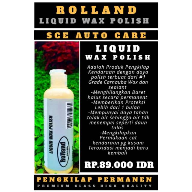 

LIQUID WAX POLISH"ROLLAND