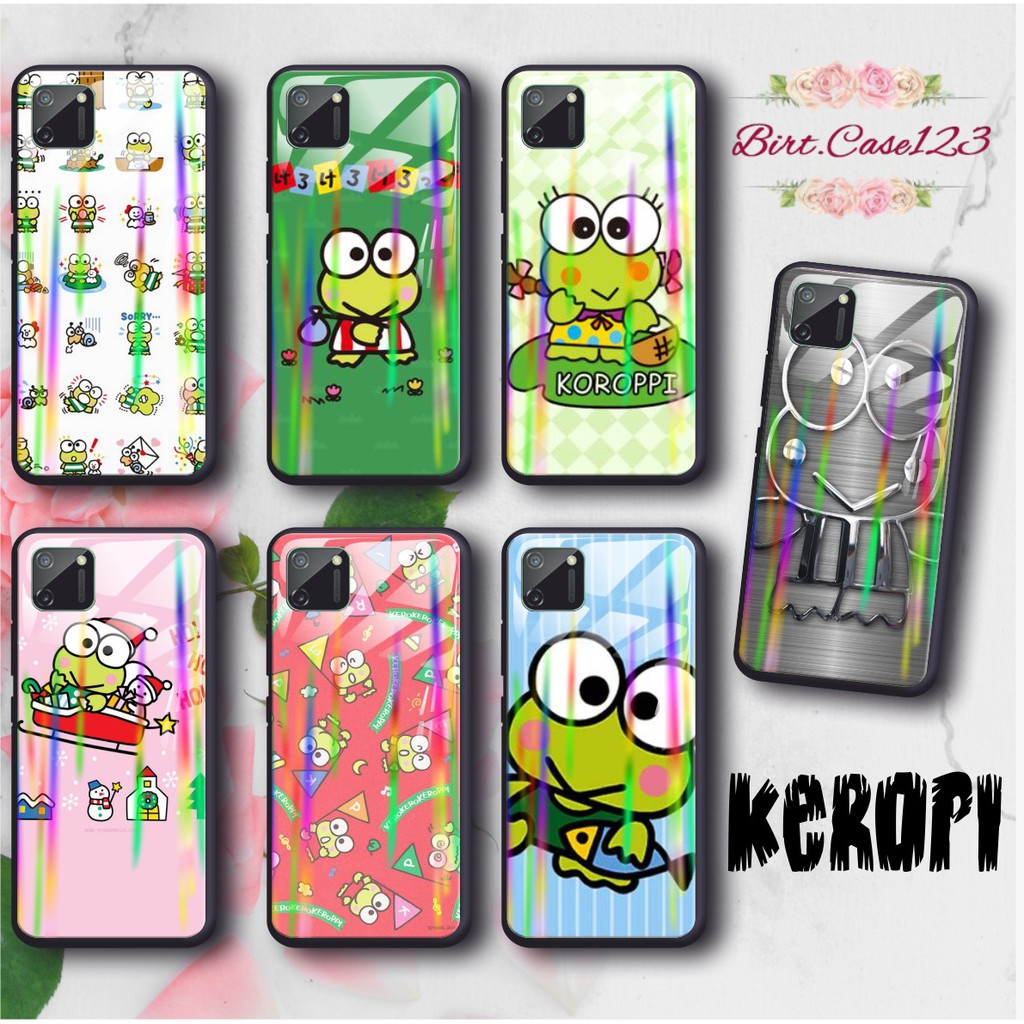 BC Case Gambar KEROPPI back case glass aurora vivo y91 y93 y95 y91c y71 y81 y12 y15 y17 y53 v5 y11