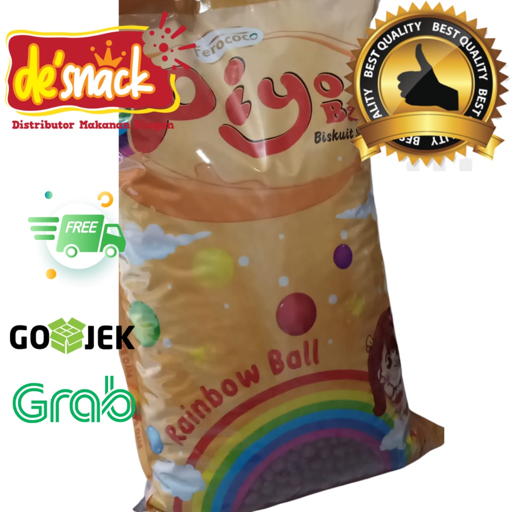 DISTRIBUTOR/GROSIR/SNACK/CEMILAN/PIYO BALL COKLAT