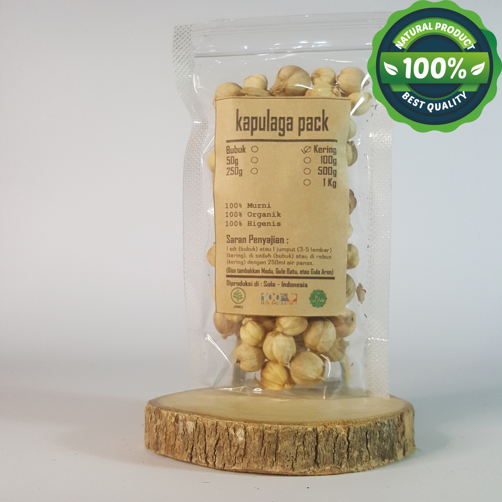 

KAPULAGA/KAPULOGO KERING 500 GRAM - Amomum Compactum - MURNI - J