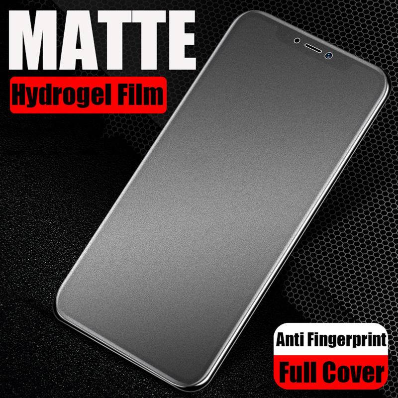 Film Pelindung Layar Depan Belakang Hydrogel Matte Untuk iPhone 13 12 11 Pro Max Mini X XR XS Max 7 8 6 6s Plus SE 2020 2022