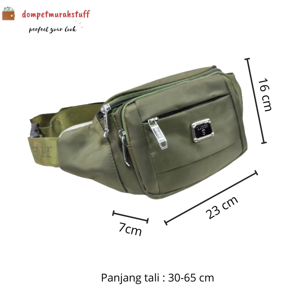 COD TAS PINGGANG / TAS SELEMPANG PRIA SPORTY