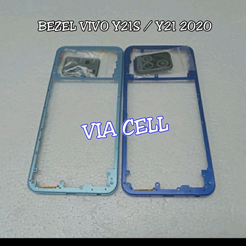 Bezel Bazel Lcd Tulang Tengah Vivo Y21S Y21 2020 - Tutup Mesin Vivo Y21 2020 / Vivo Y33s