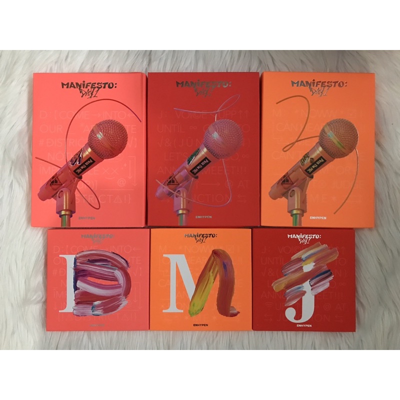 ENHYPEN ‘MANIFESTO DAY 1’ Album (Regular + ENGENE ver)