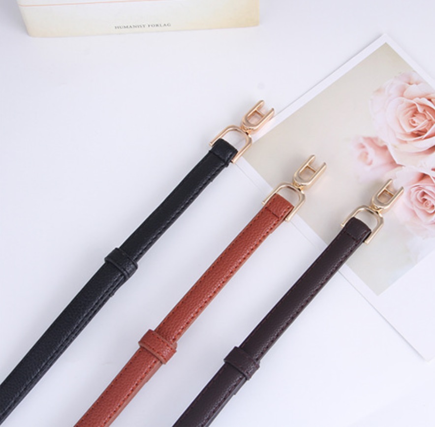 Ikat Ban Pinggang Adjustable HOT TREND A115 Korea Fashion Kulit Gasper Kecil Sabuk Cewe Belt Wanita