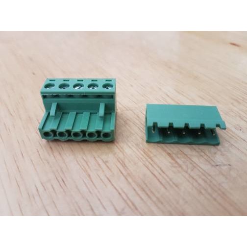 2EDG 5.08 mm 5P lurus Green Terminal 5 pin p Block Connector screw 5.08mm 5pin blok