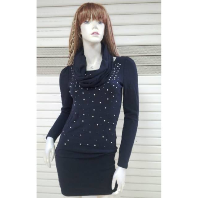 Dress span rajut/Dress span/Dress wanita/Clearance sale