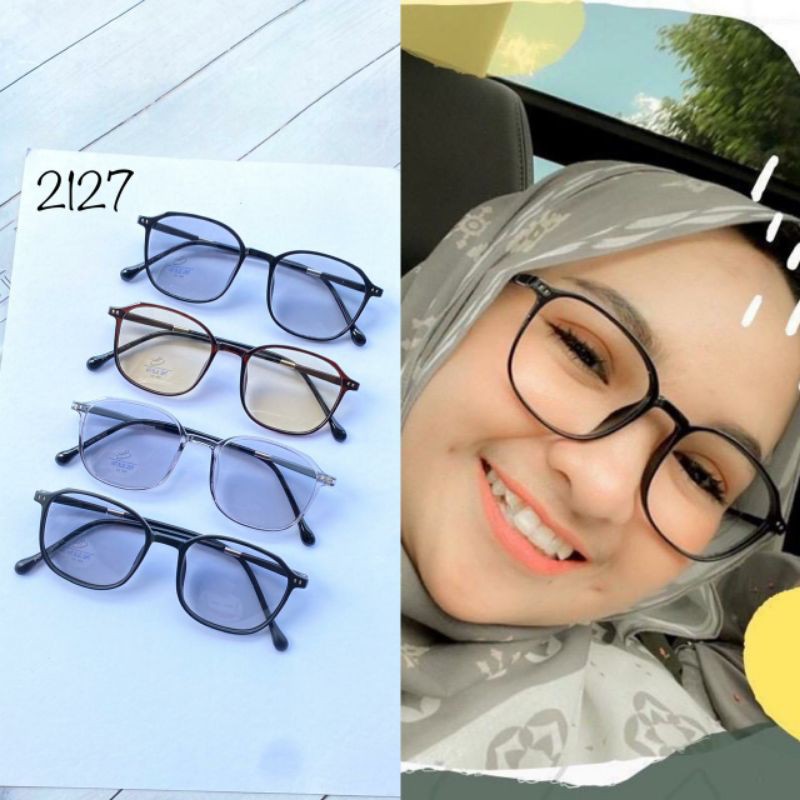 Kacamata photocromic normal 2127| kacamata fashion | kacamata bulat