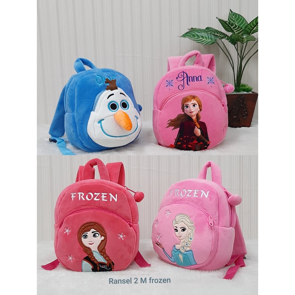 Toysopedia Ransel Anna Elsa 2rest Frozen Size M/tas Sekolah Anak