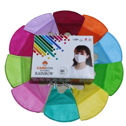 MASKER DUCKBILL RAINBOW CAREion isi 50