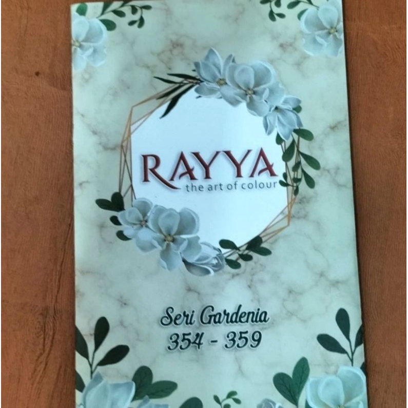 katalog album kartu undangan Rayya 354-359